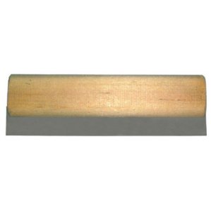 Шпатель ПВХ белый с деревянной ручкой, 200 мм